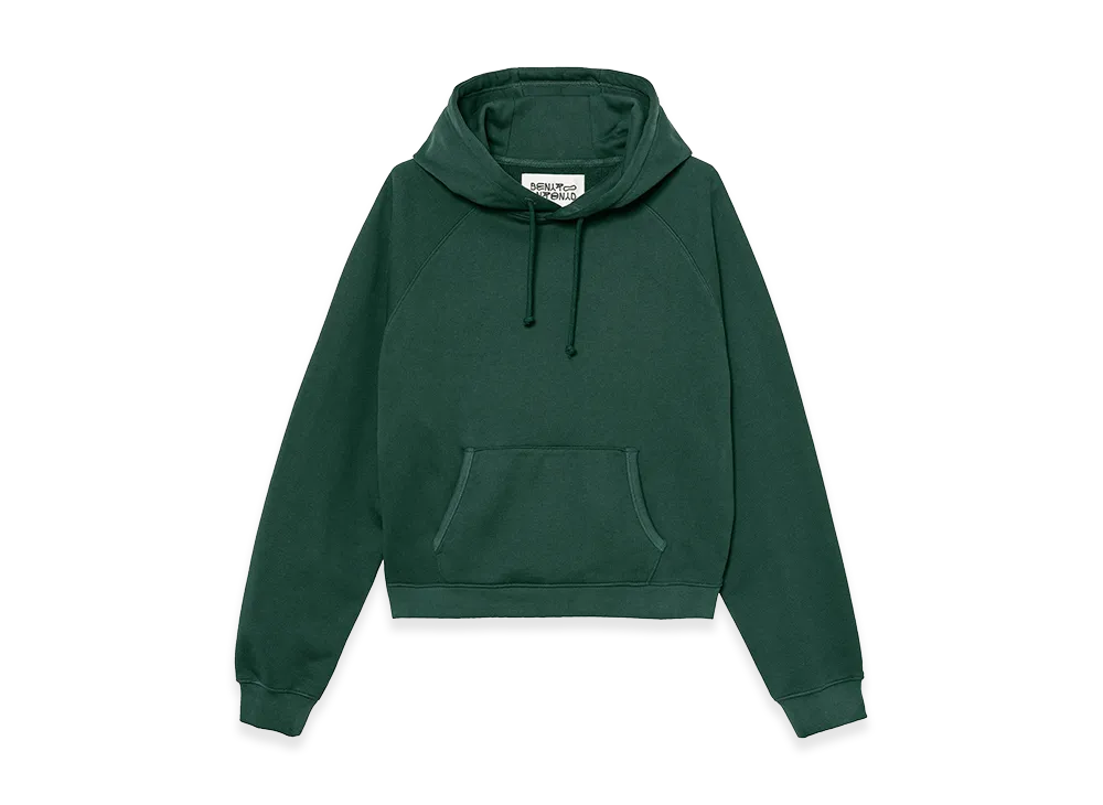 ZARA x Bad Bunny Benito Antonio Logo Embroidery Hoodie "Medium Green"