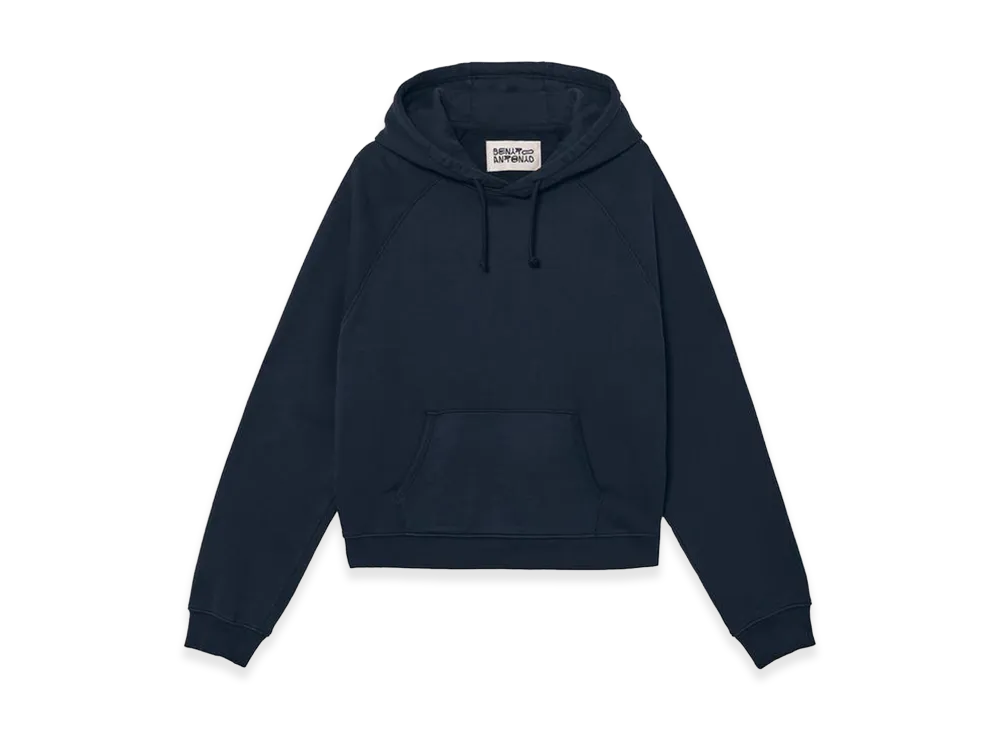 ZARA x Bad Bunny Benito Antonio Logo Embroidery Hoodie "Navy Blue"