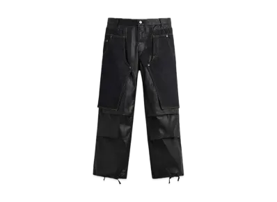 ZARA x Andersson Bell Combination Overlayer Jeans "Black"