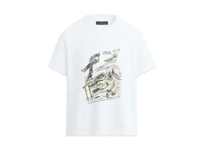 ZARA x Andersson Bell Graphic T-Shirt "White"