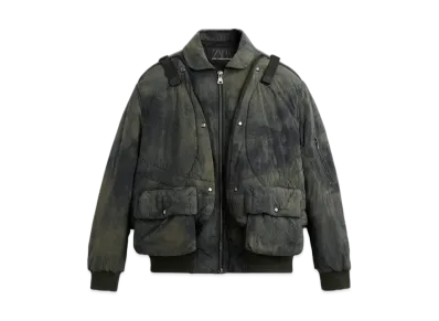 ZARA x Andersson Bell Bomber Jacket With Quilted Vest "Khaki"