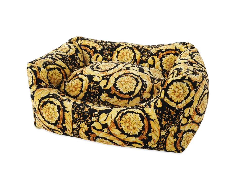 VERSACE Pet Bed "Yellow/Black"