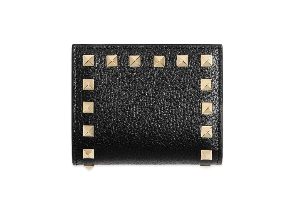 Valentino Women's Flap French Wallet "Black"