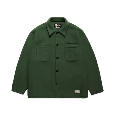 WACKO MARIA Exclusive Fleece Shirt Jacket "Green"