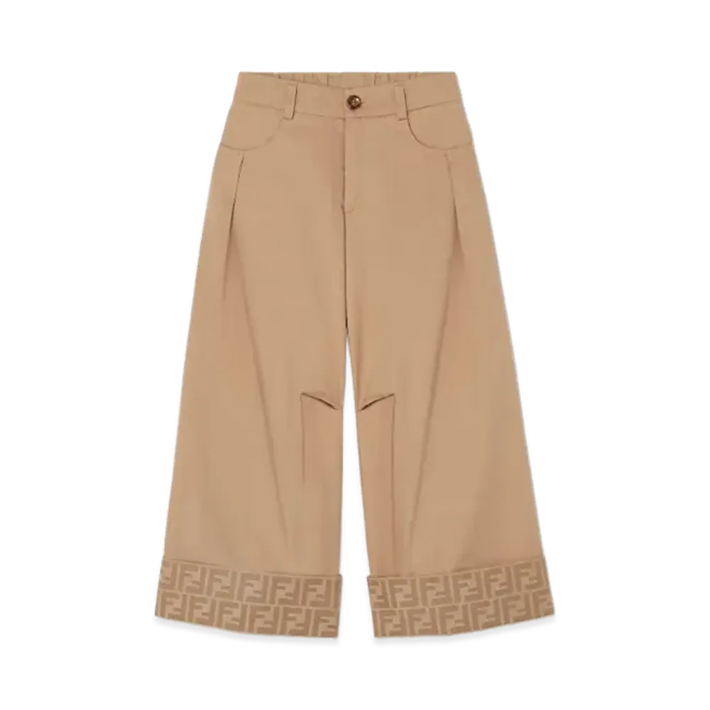 FENDI Kids Trousers "Beige"