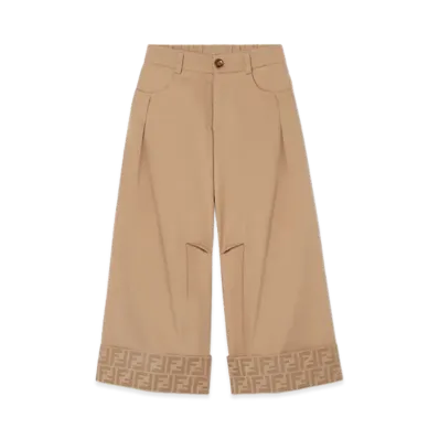 FENDI Kids Trousers "Beige"