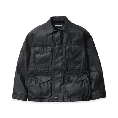 NEIGHBORHOOD Coated M-43 Type Jacket "Black"