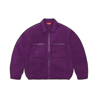 Supreme Moleskin Work Jacket "Purple"