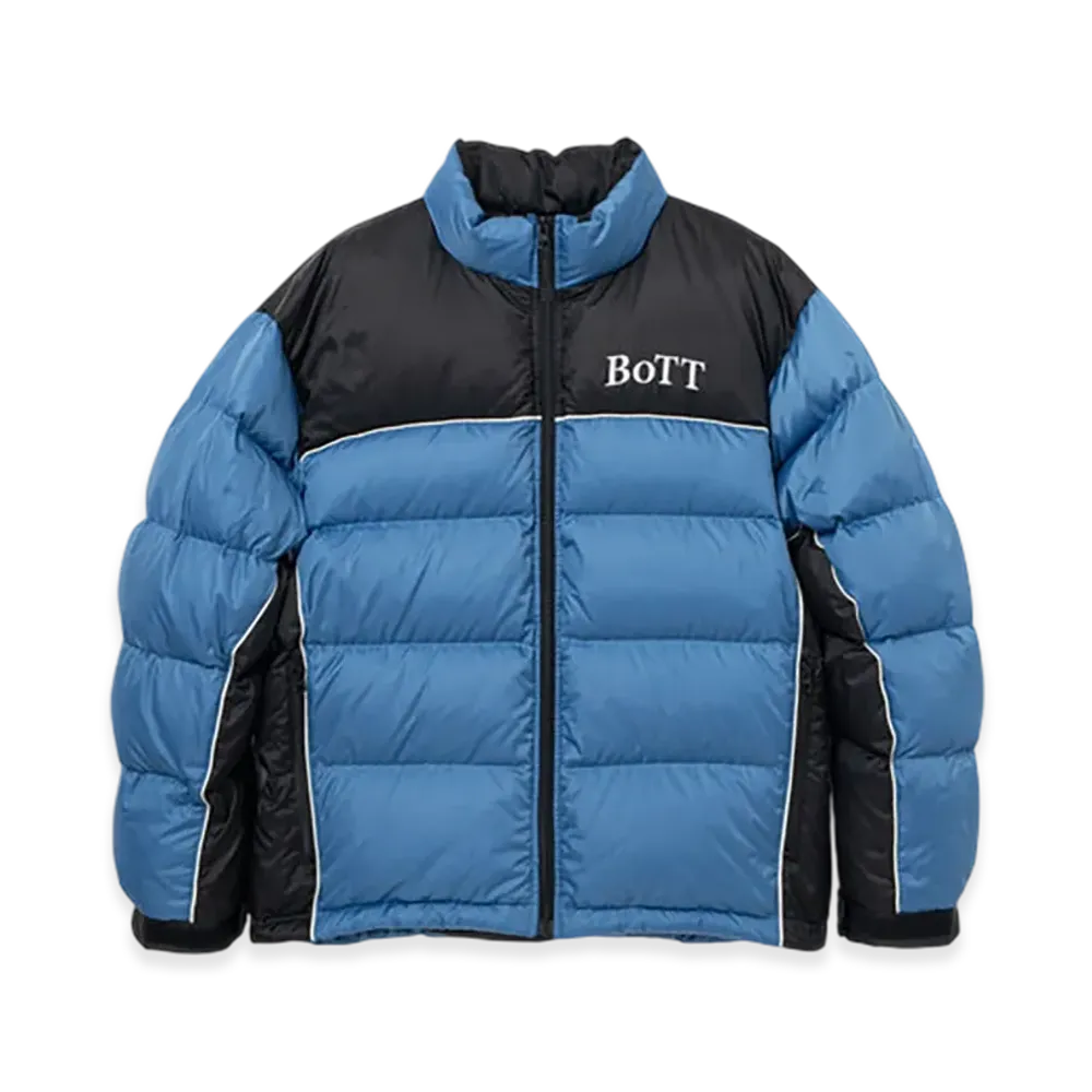 BoTT B Logo Down Jacket "Slate Blue"