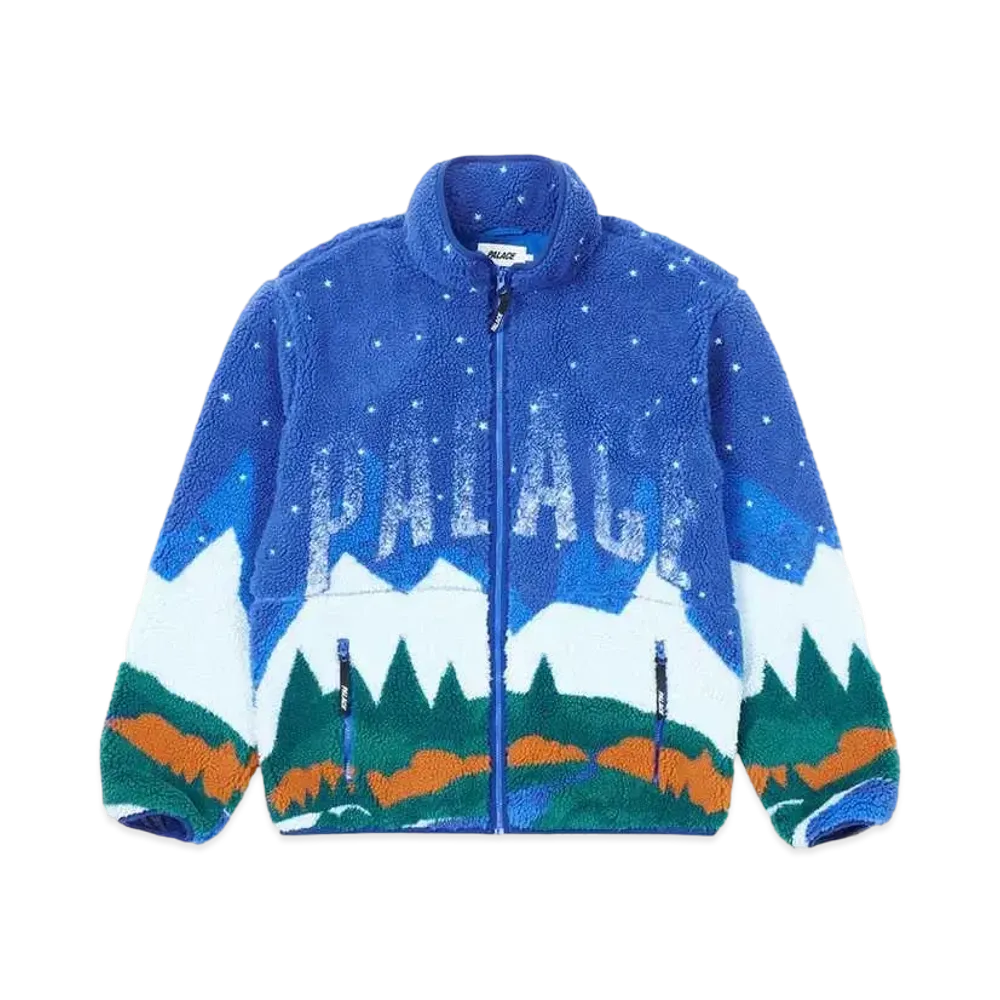 PALACE Peak Funnel Fleece "Blue"