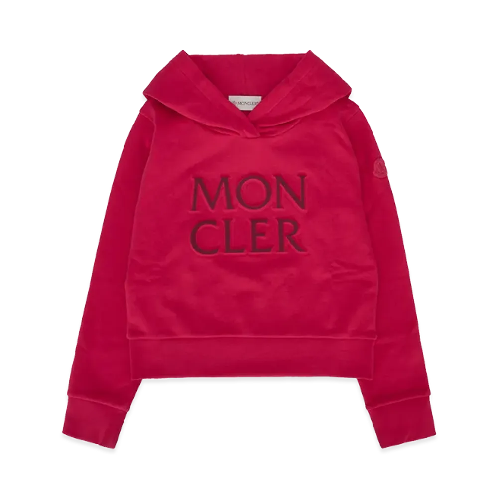 MONCLER Kids Hoodie "Red"