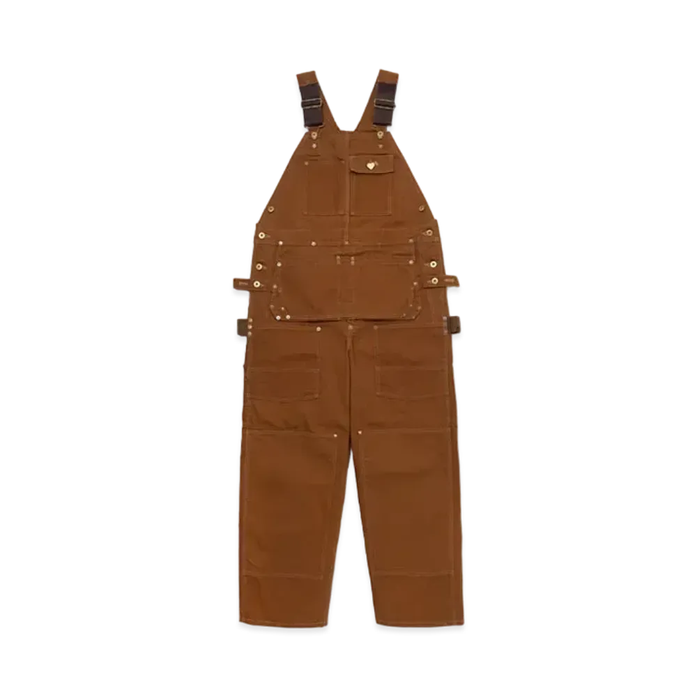 HUMAN MADE Duck Overalls "Brown"