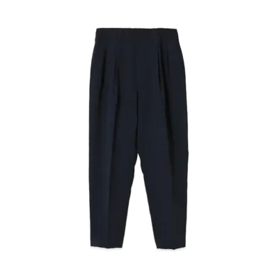 N.HOOLYWOOD Wide Tapered Easy Slacks "Navy"