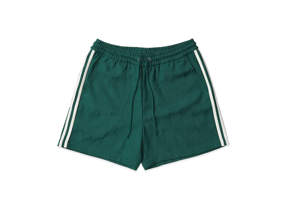 Kith x adidas Football Jacquard Short "Green"