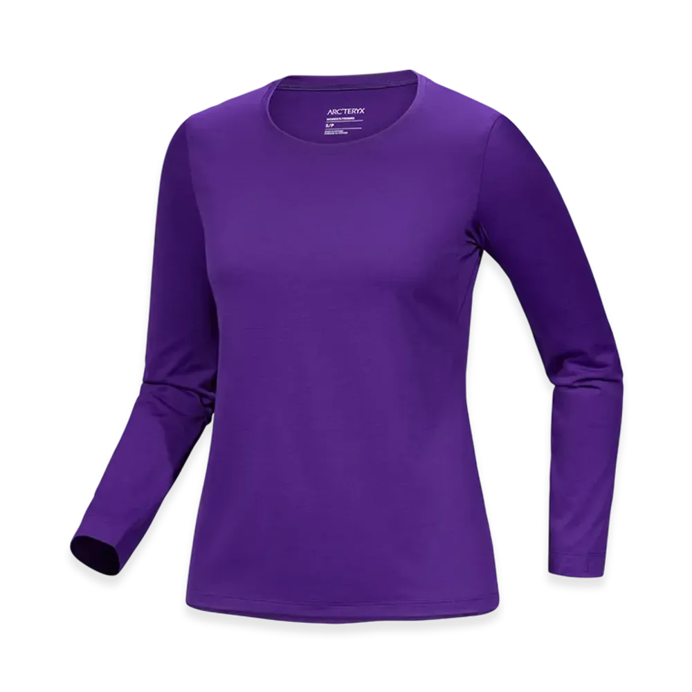 ARC'TERYX Women's Taema Crew LS "Azalea Heather" X000006914