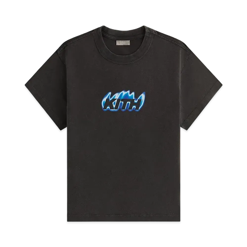 Kith Women Flame Mulberry Vintage Tee "Black"