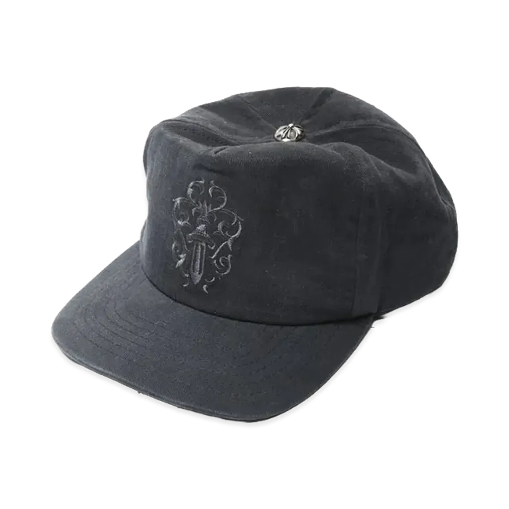 Chrome Hearts Dagger Snapback Cap "Black"