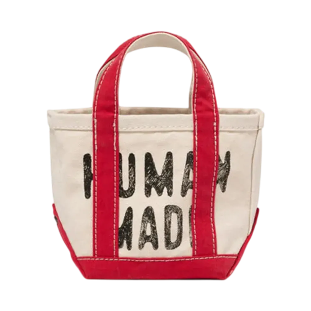 HUMAN MADE Canvas Tote Small "White"