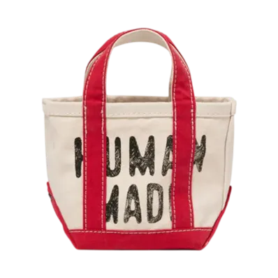 HUMAN MADE Canvas Tote Small "White"