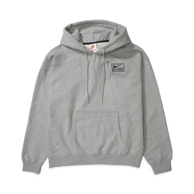 Stussy x Nike NRG Washed Hoodie (Asia Size) "Grey" DJ9489-063