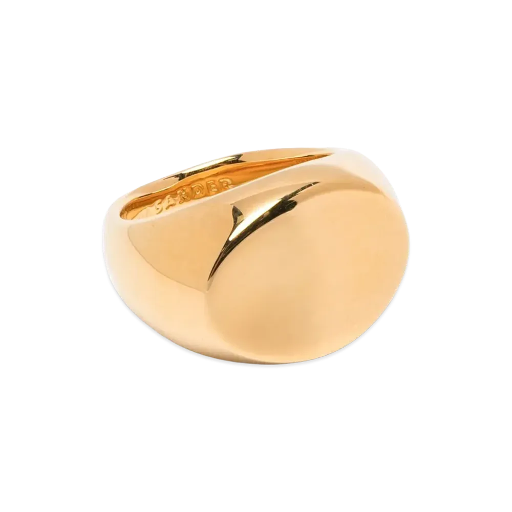 Jil Sander Women's Ring "Gold"