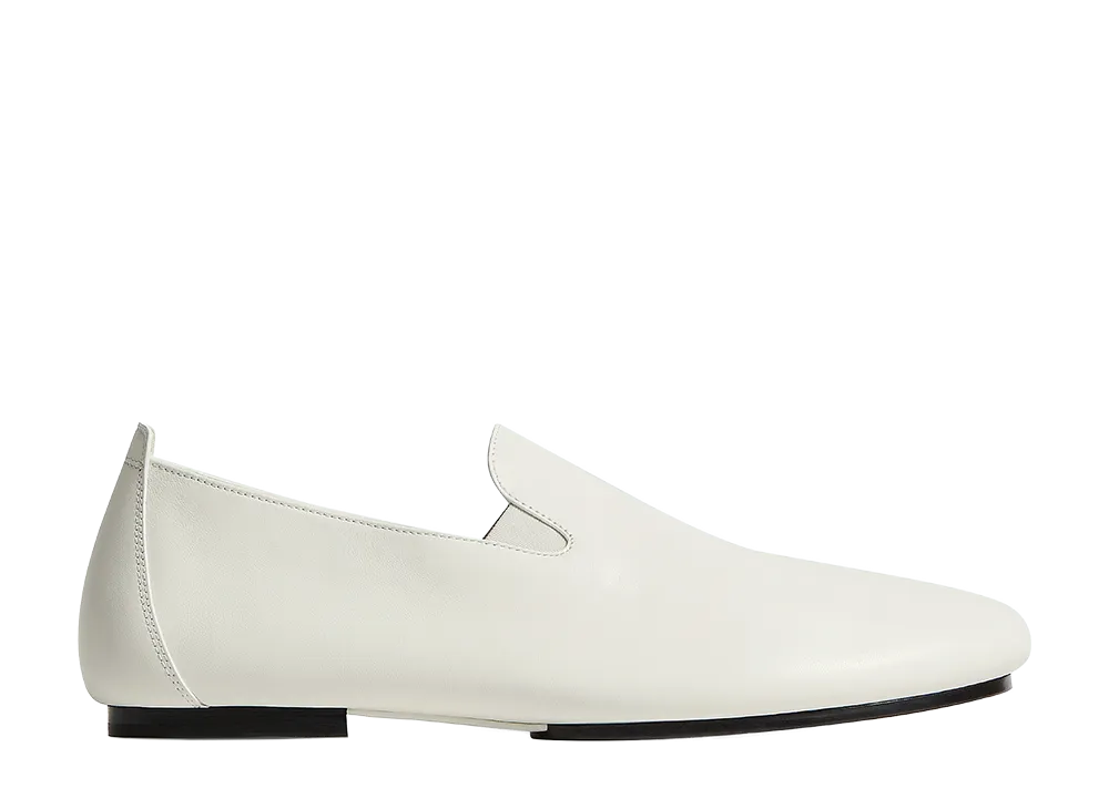 Bottega Veneta Rocco Slippers "Alabaster"