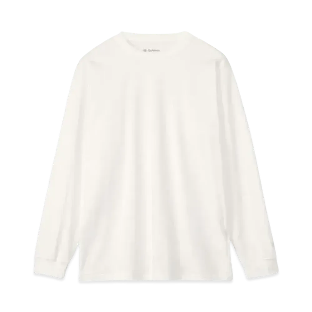 Goldwin Liopimum High Gauge P/J Long Sleeve T-Shirt (C3 Fit / Unisex) "White"