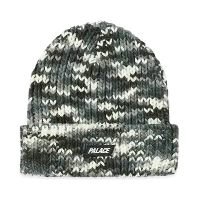 PALACE Crochet "Camo" Beanie "Grey Camo"
