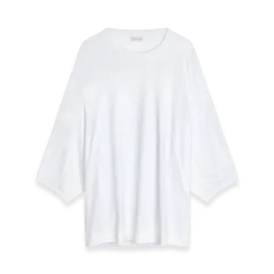 DRIES VAN NOTEN Women's Balloon Sleeves Tee "White"