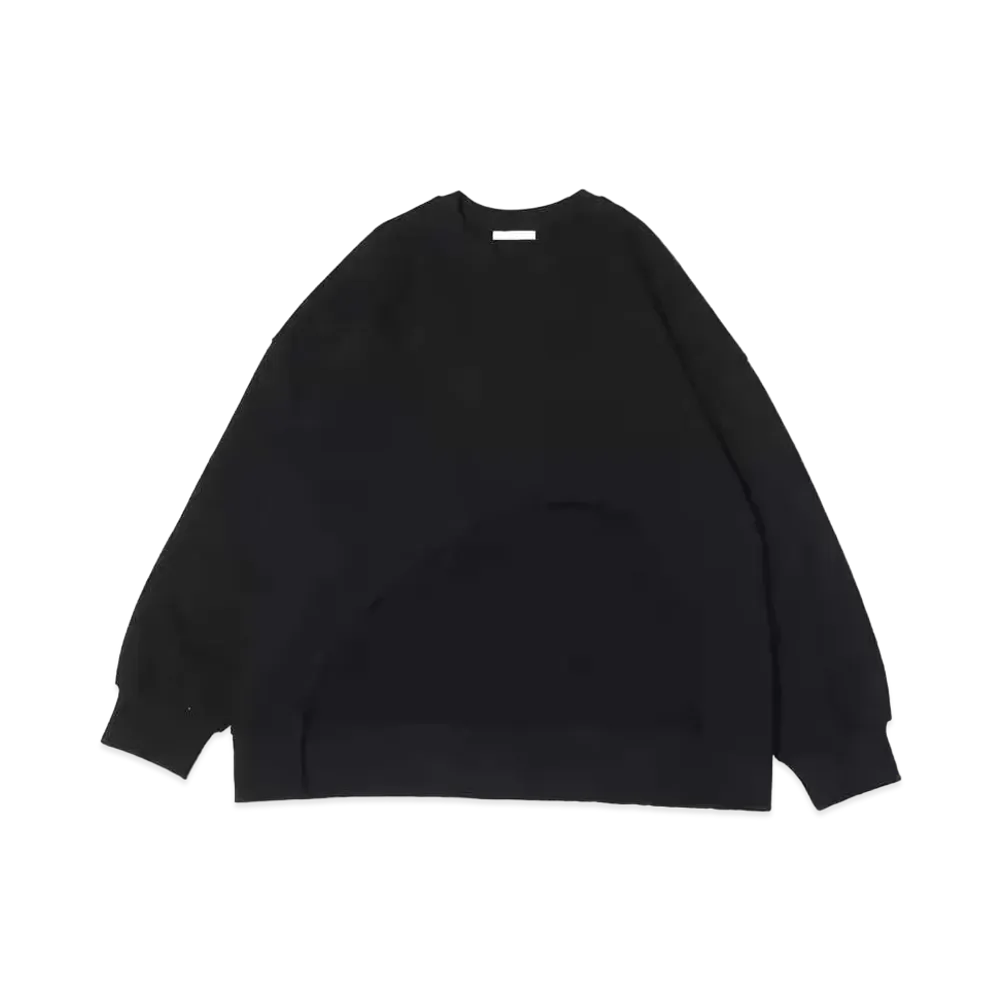 atmos pink Front Cutting Deformed Tops "Black"