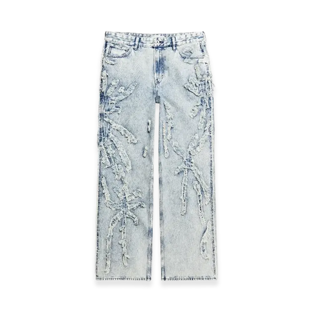 H&M x Glenn Martens Vintage-Like Denim "Light Denim Blue"