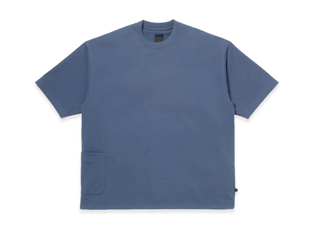 DAIWA PIER39 Tech Side Pocket S/S Tee "Smoke Blue"