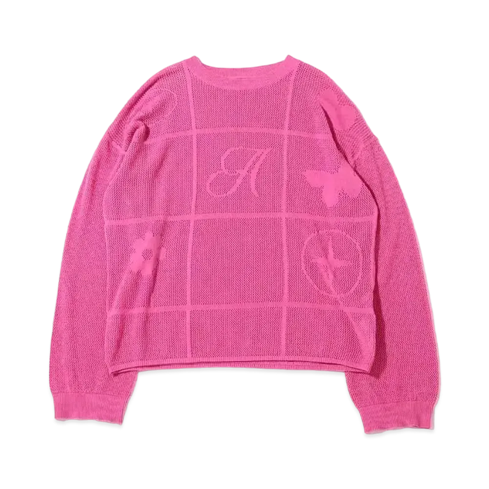 atmos pink Scashiami Design Knit Pullover "Pink"