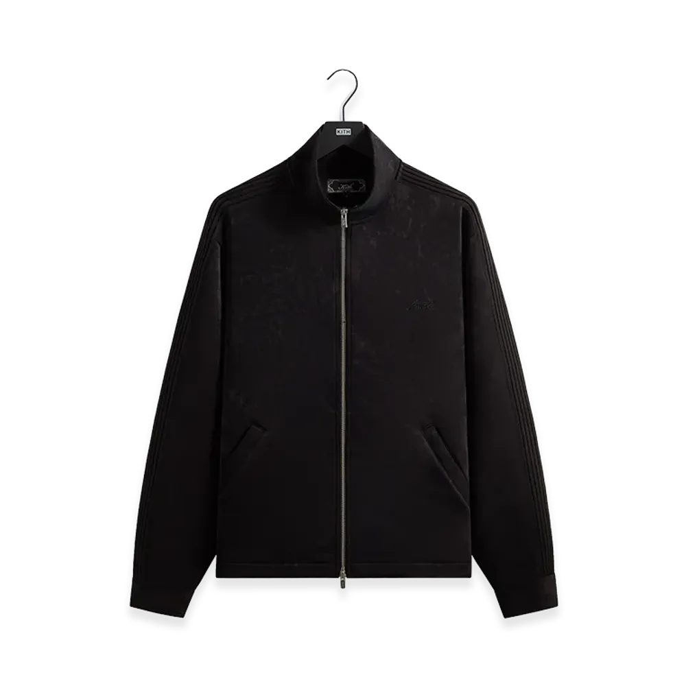 Kith Sueded Scuba Connor Track Jacket "Black"