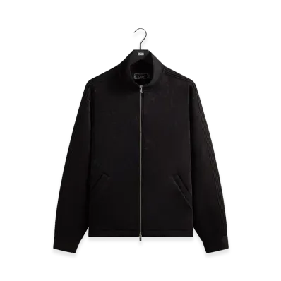 Kith Sueded Scuba Connor Track Jacket "Black"