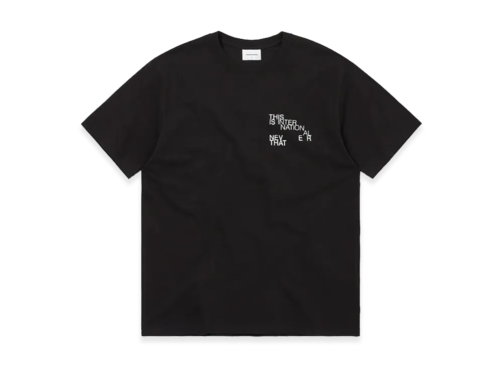 thisisneverthat Paragraph Tee "Black"