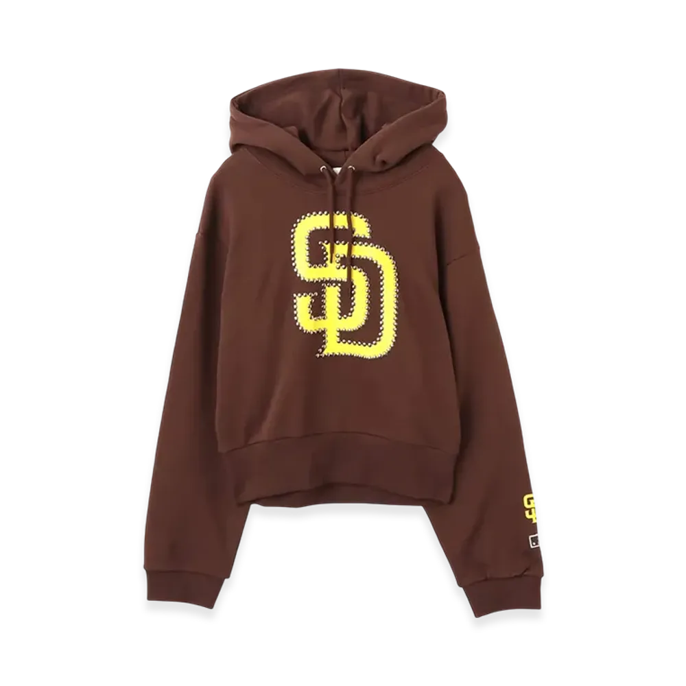 atmos x MLB Shaggy Knit Short Pants "Brown"