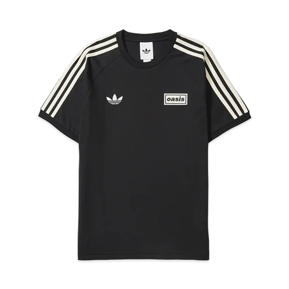 adidas x Oasis Tour 3-Stripes T-Shirt "Black"