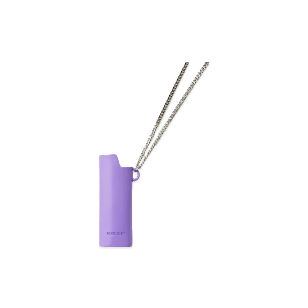 AMBUSH LIGHTER CASE NECKLACE Color "Purple"
