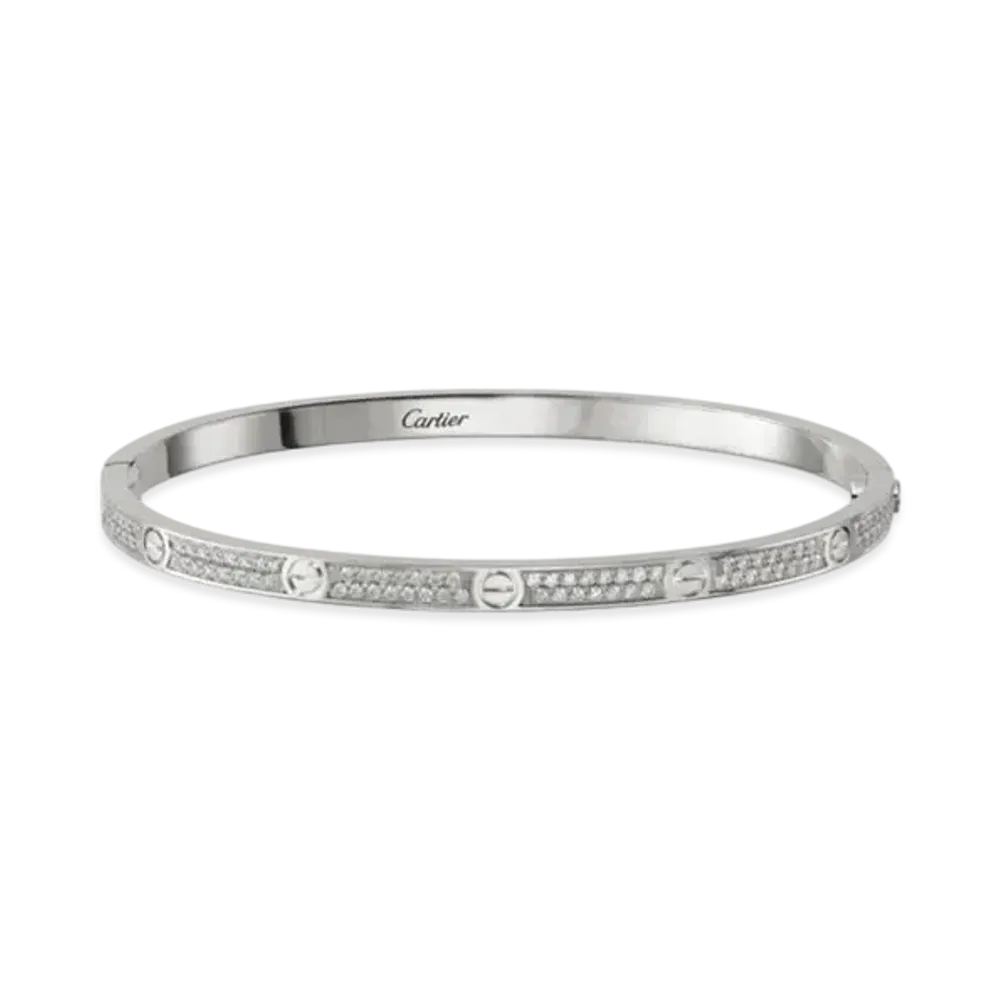 Cartier Love Bracelet, Small Model, Pave