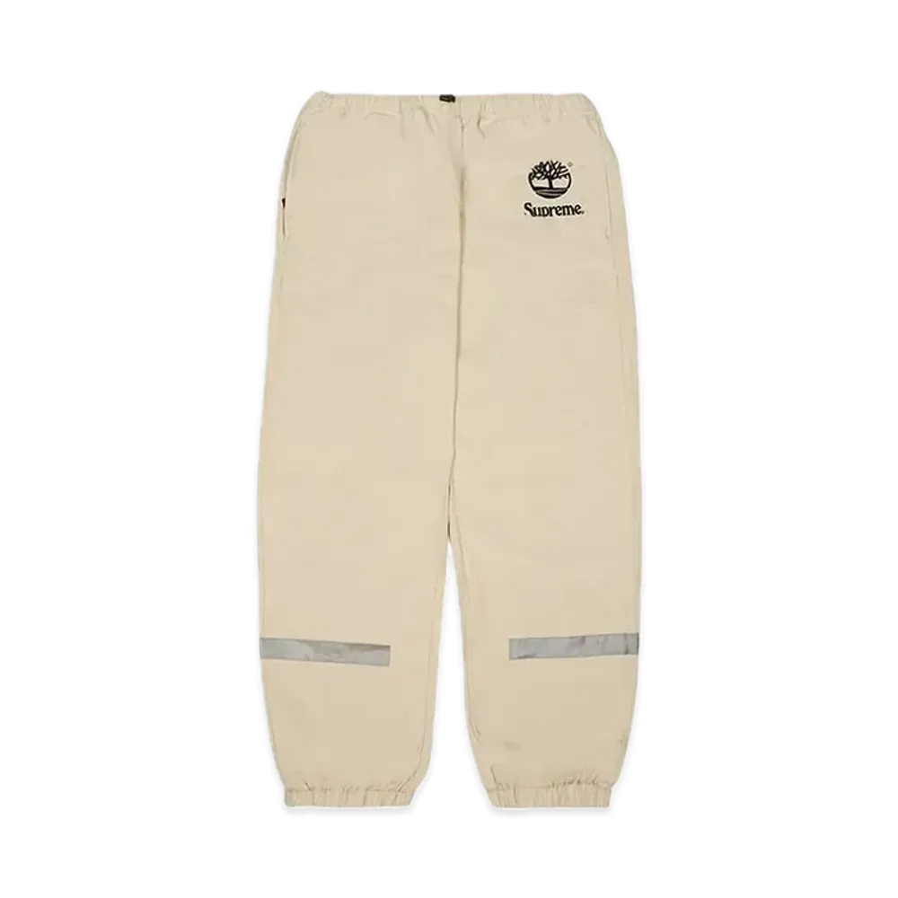 Supreme x Timberland Reflective Taping Track Pant "Stone"