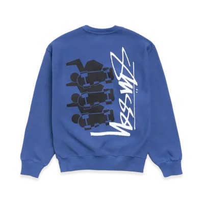 Stussy Skate Stack Crew "Indigo"
