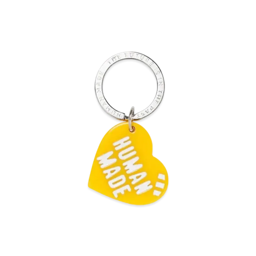 HUMAN MADE Heart Keyring "Yellow"