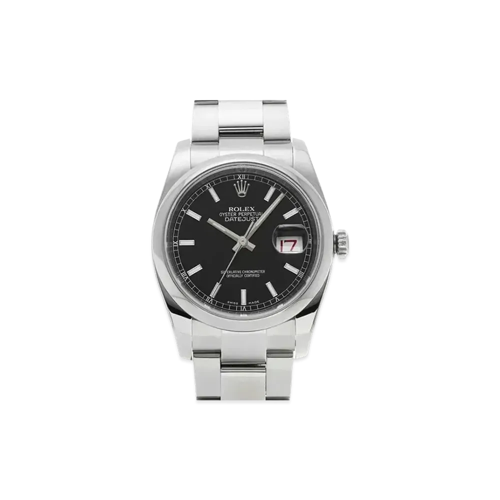 ROLEX Datejust 36 "Black/Stainless Steel"