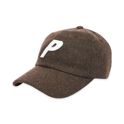 PALACE P 6-Panel Melton Wool "Brown"
