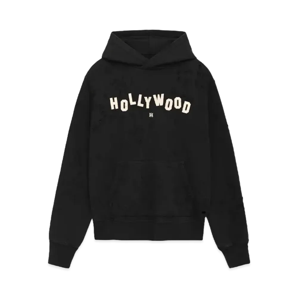 AMIRI Hollywood Shotgun Hoodie "Black"