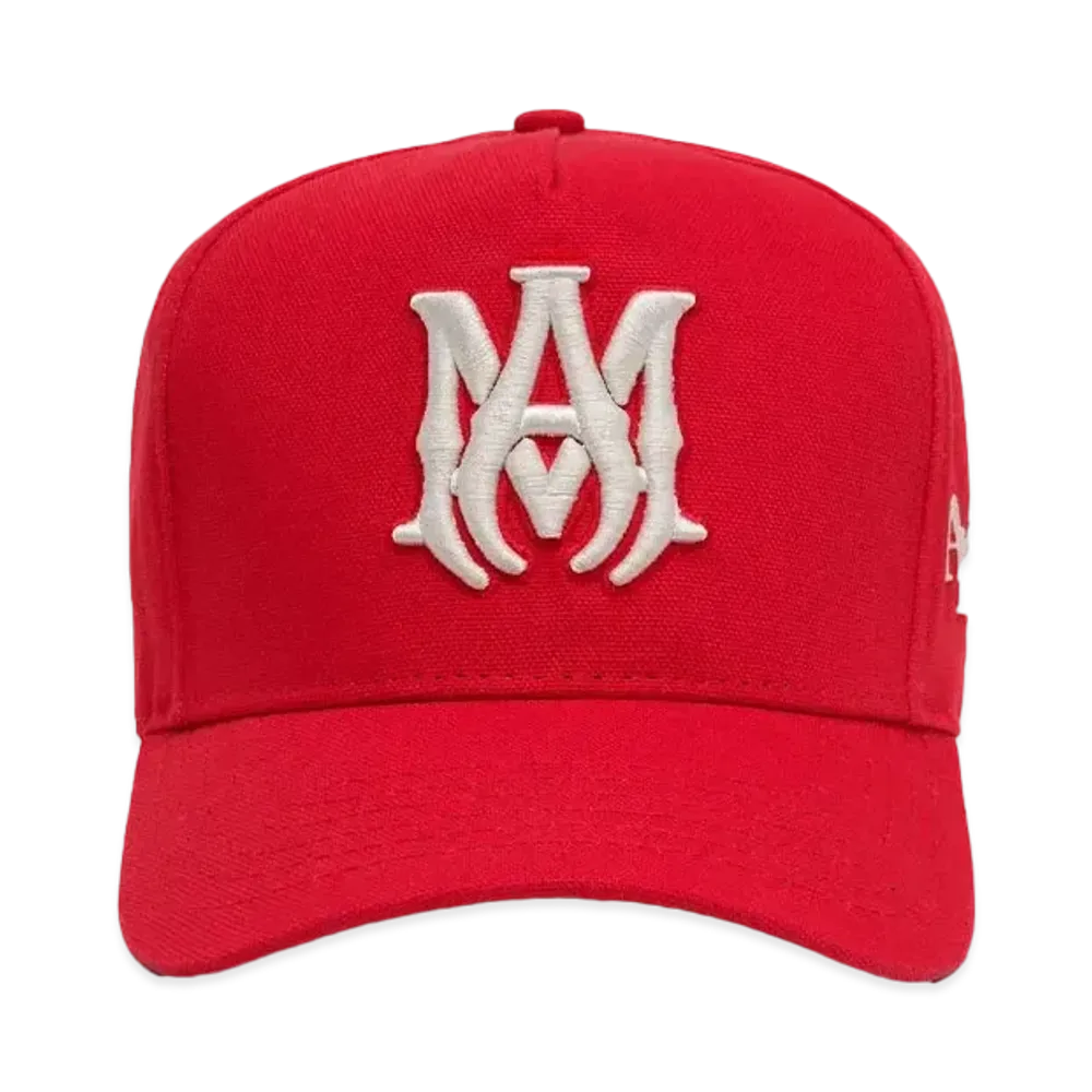 AMIRI MA Staggered AMIRI Full Canvas Hat "Red"