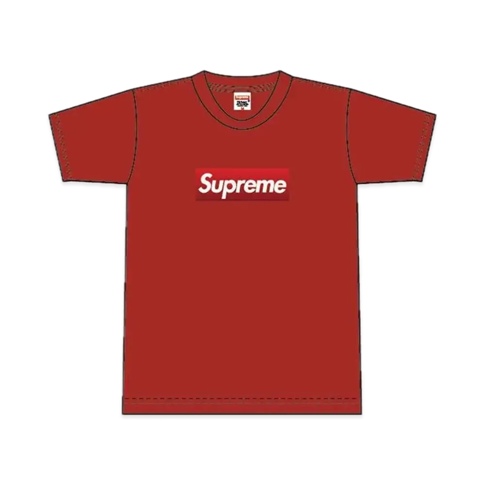 Supreme Holographic Box Logo Tee "Red"