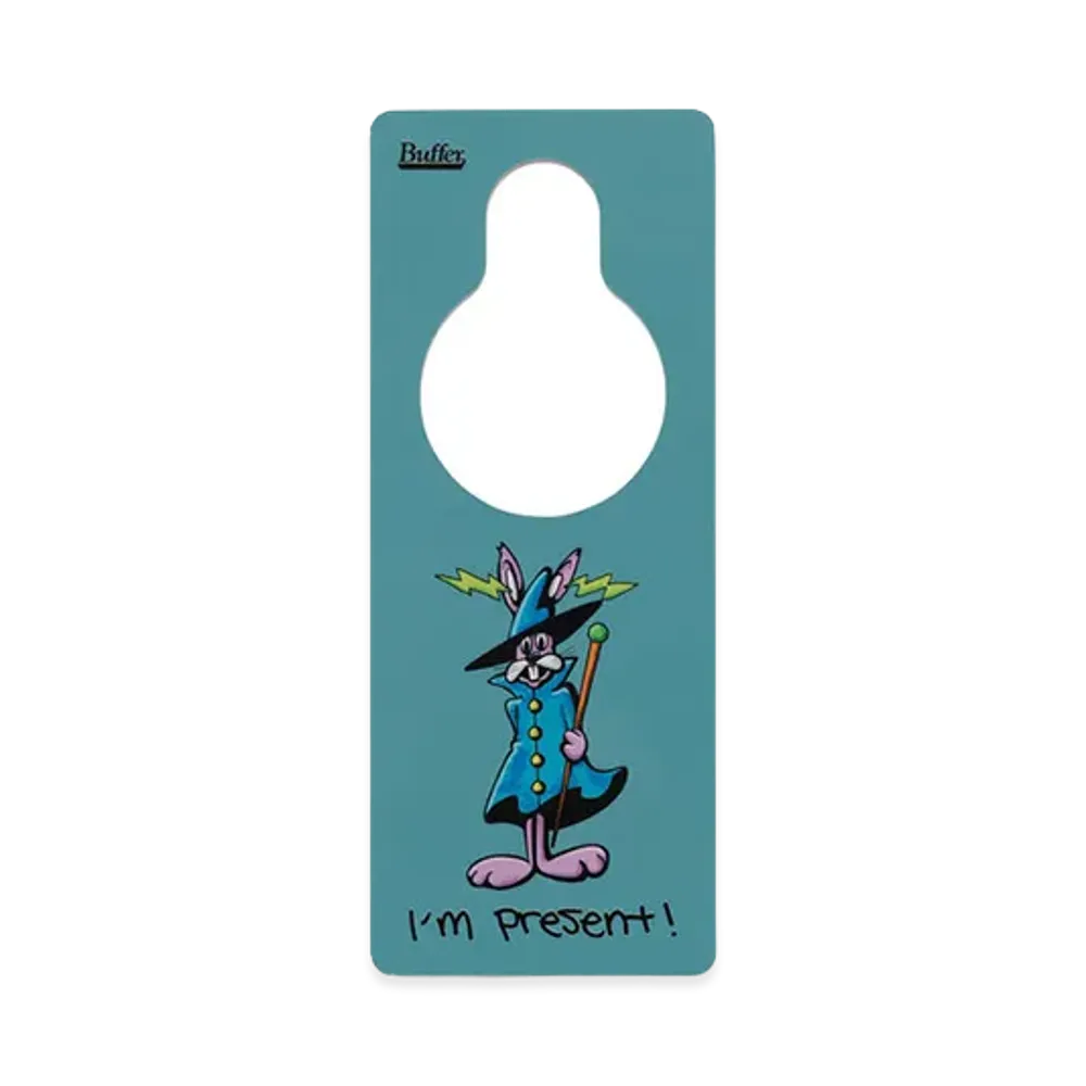 Buffer Door Tag Buffy "Blue"