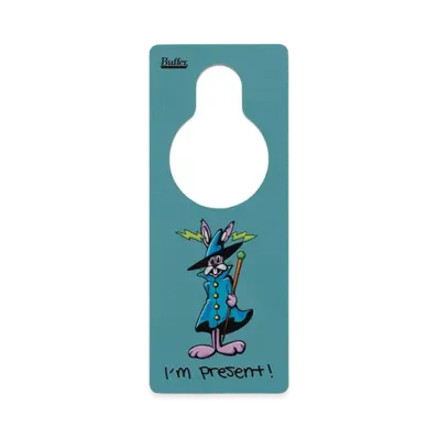 Buffer Door Tag Buffy "Blue"